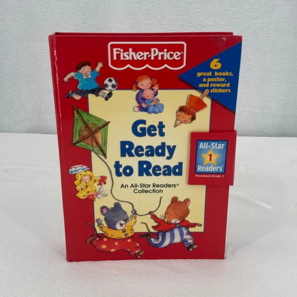 NEW Fisher-Price Get Ready to Read All-Star Readers Collection Kids Vintage 2000